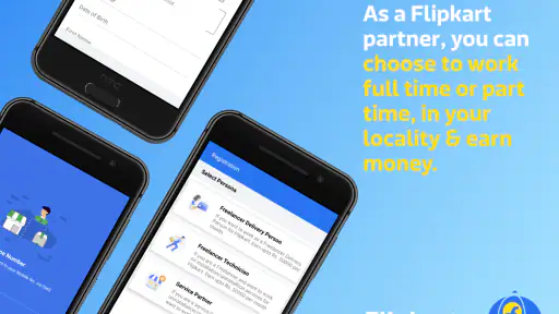 Flipkart Delivery Partner App screenshot