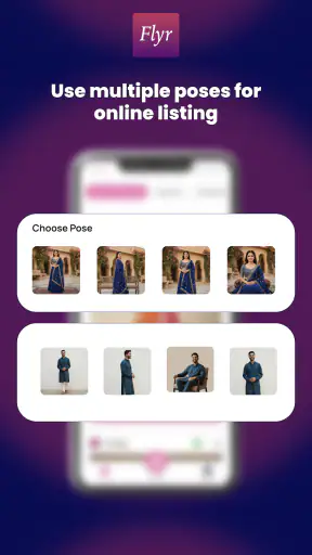 Flyr: AI Studio & Model Photos screenshot