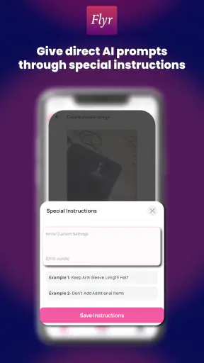 Flyr: AI Studio & Model Photos screenshot