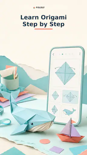 Foldly: Origami Paper Craft screenshot