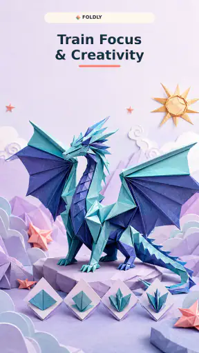 Foldly: Origami Paper Craft screenshot