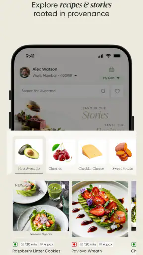 Foodstories screenshot