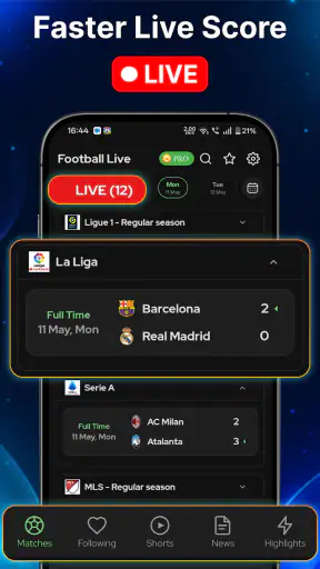 Football Live Score: MatchLive screenshot