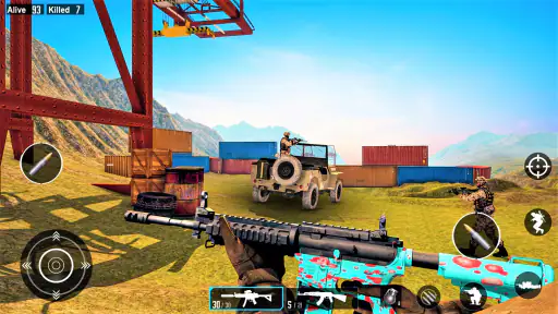 FPS Army Commando Gun Games 3D screenshot