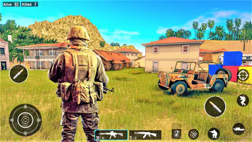 FPS Army Commando Gun Games 3D screenshot