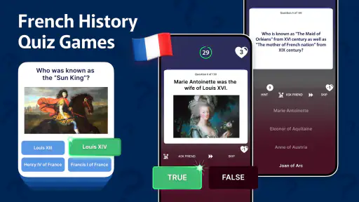 French History Quiz Games screenshot