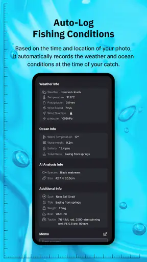 Fuler (AI Fish Log & Ruler) screenshot