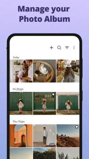 Gallery - photo gallery, album screenshot
