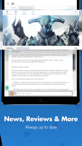 Gaming News, Videos & Reviews screenshot