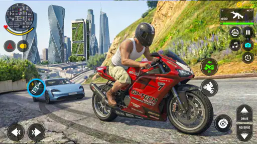 Gangster Car Driving 3D Game screenshot