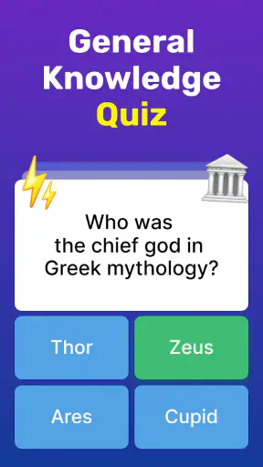 General Knowledge Quiz screenshot