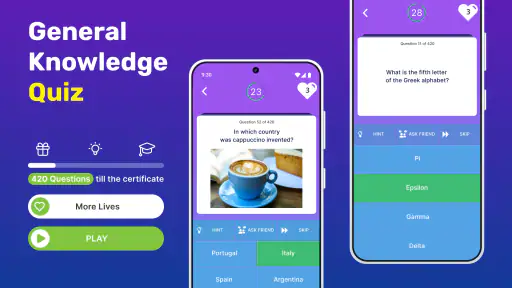General Knowledge Quiz screenshot