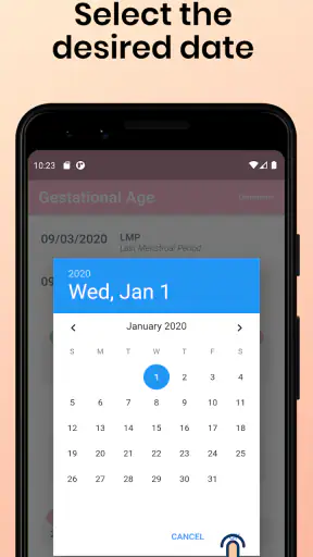 Gestational Age screenshot