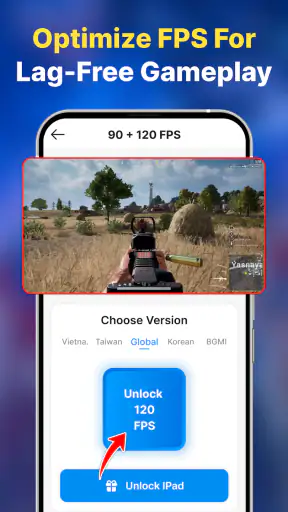 GFXHyperUP FPS Mode screenshot