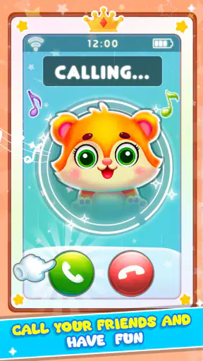 Glow Phone - मोबाइल टॉय फ़ोन screenshot
