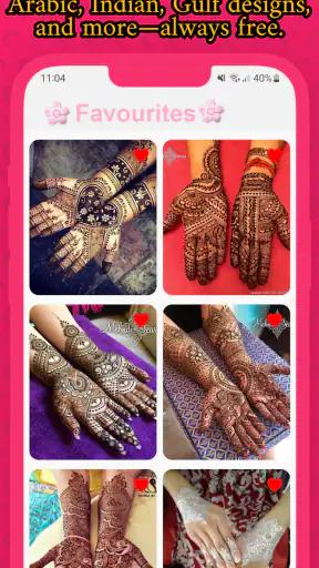 Gol Tikki Mehndi Design Simple screenshot
