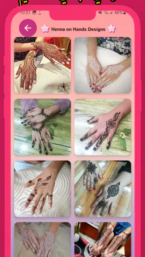 Gol Tikki Mehndi Design Simple screenshot