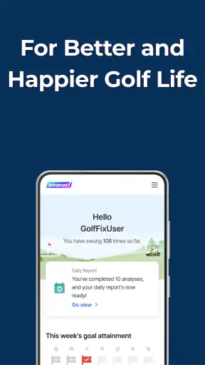 GolfFix | AI Coach Golf Lesson screenshot