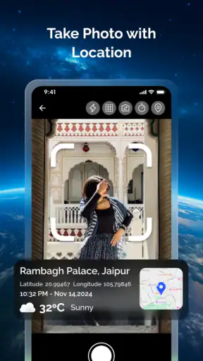 GPS Camera: GPS Geotag Photo screenshot