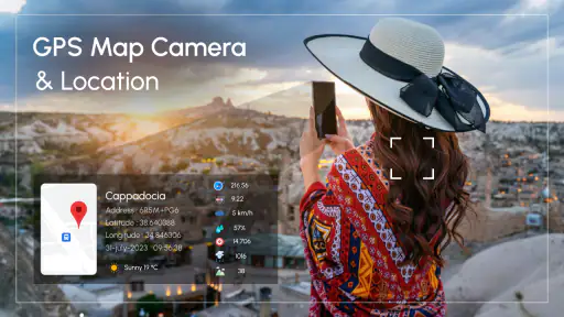 GPS Camera - GPS Stamp On Map screenshot