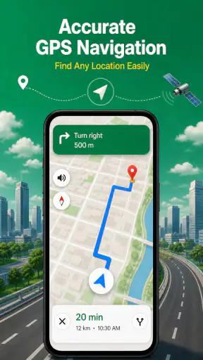 GPS Camera & Live Earth Map screenshot