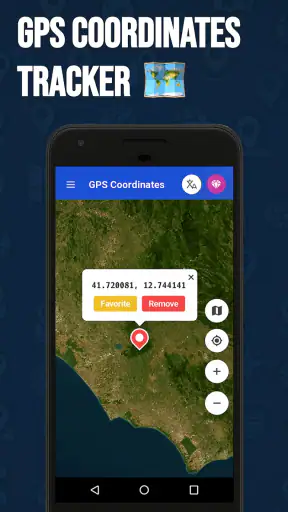 GPS Coordinates Tracker screenshot