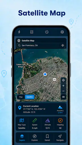 GPS Map Camera& GPS Navigation screenshot