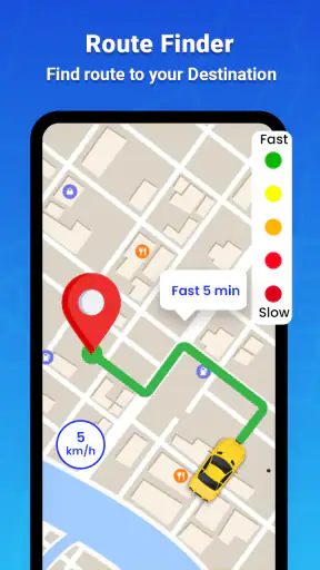 GPS Map Driving Directions screenshot