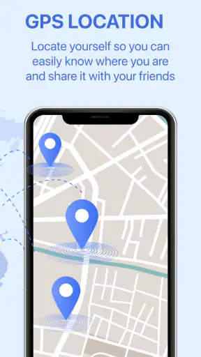 Gps map navigation compass screenshot