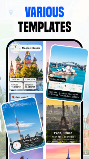 GPS Photo Stamp Camera screenshot
