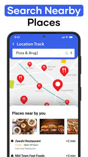 GPS पथ प्रदर्शन और नक्शा दिशा screenshot