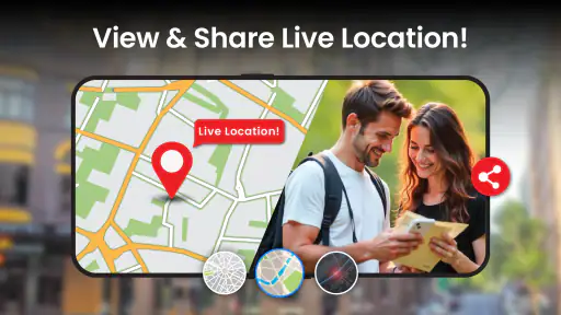 GPS पथ प्रदर्शन जीना नक्शा screenshot