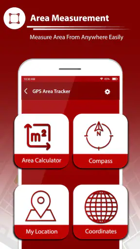 GPS फ़ील्ड क्षेत्र माप ऐप screenshot