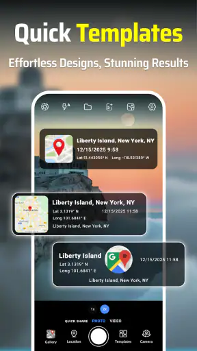 GPS मैप कैमरा: टाइमस्टैम्प कैम screenshot