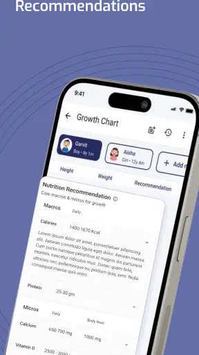 Gritzo Growth Trackr screenshot