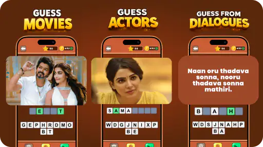 Guess Tamil Movies, Actors screenshot