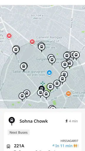Gurugaman 2.0: City Bus App screenshot