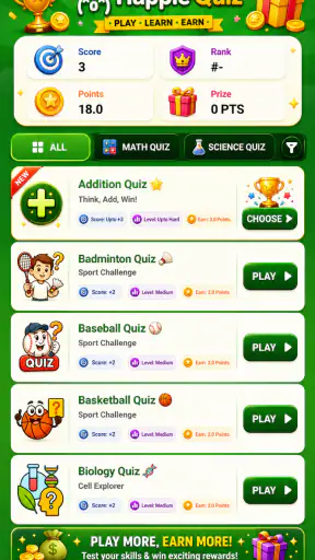 Happie Quiz: Play Earn Rewards screenshot