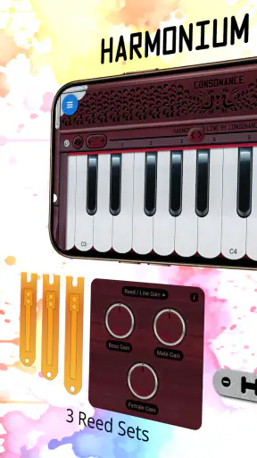 Harmonium 3 Reed screenshot