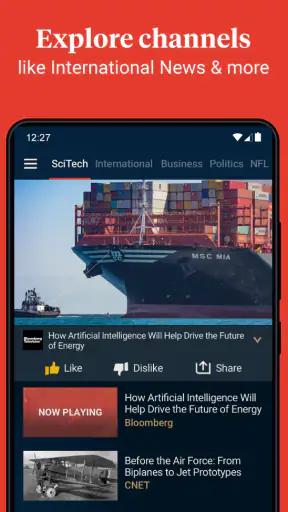 Haystack TV: Daily News screenshot