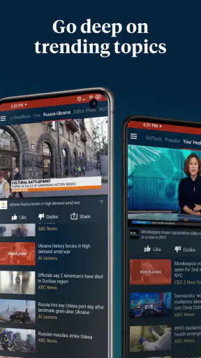 Haystack TV: Daily News screenshot