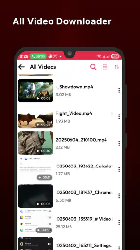 HD All Video Downloader Player screenshot