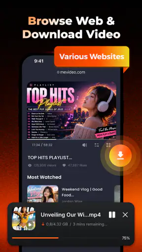 HD Video Player - Downloader screenshot