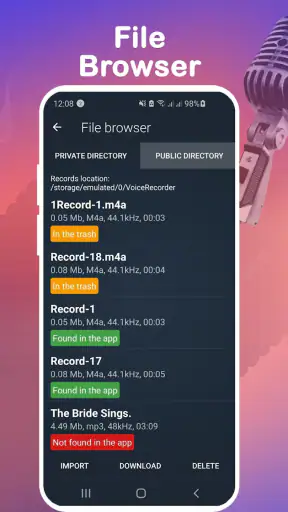 HD Voice Recorder: Voice Memos screenshot