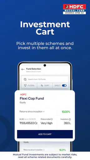 HDFC Mutual Fund: Invest, SIP screenshot