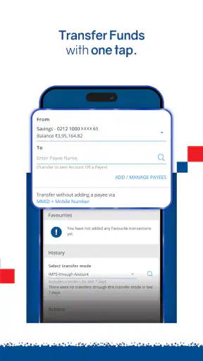 HDFC बैंक मोबाइलबैंकिंग ऍप screenshot