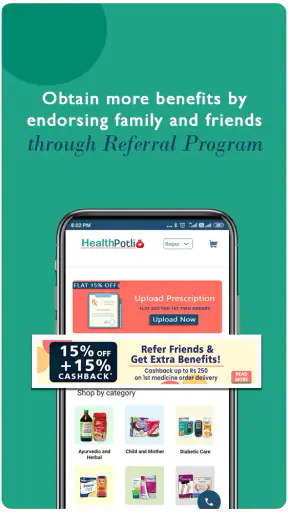 HealthPotli - Online Med Store screenshot