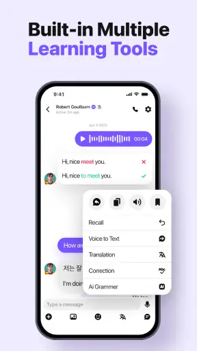 HelloTalk - भाषाएँ सीखें screenshot