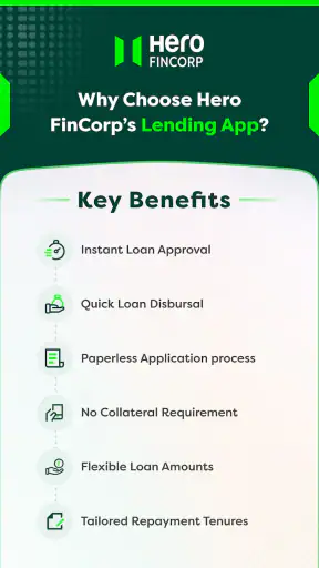 Hero Digital Lending & UPI App screenshot