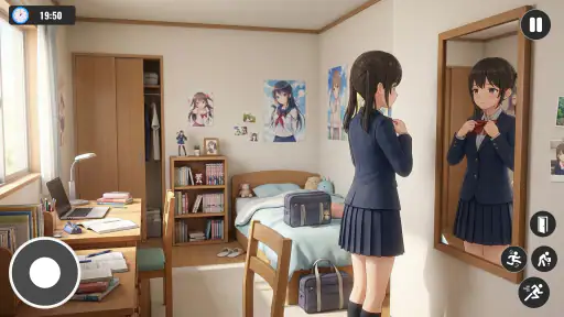 High School Anime Girl Sim 3D screenshot